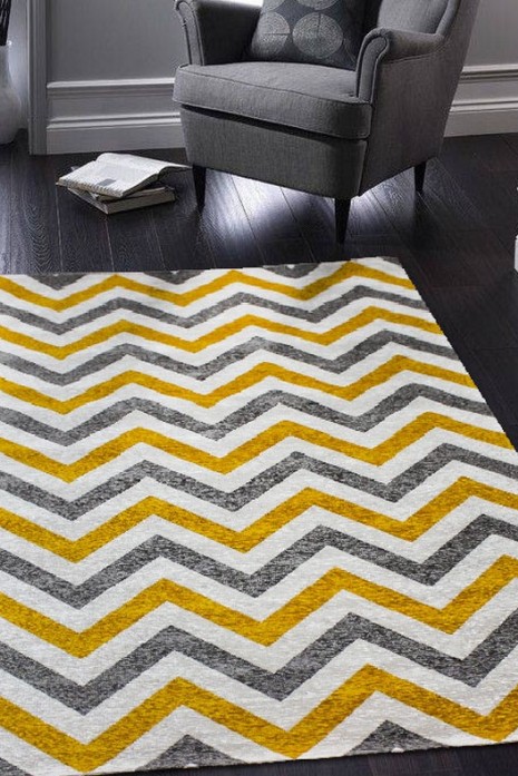 Килим Almina 131700 1-grey-yellow